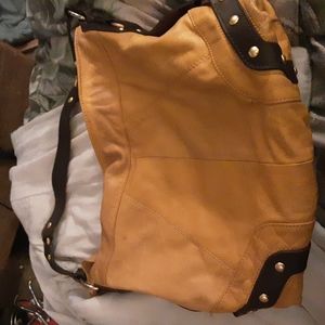 TASCHE TAN LEATHER PURSE